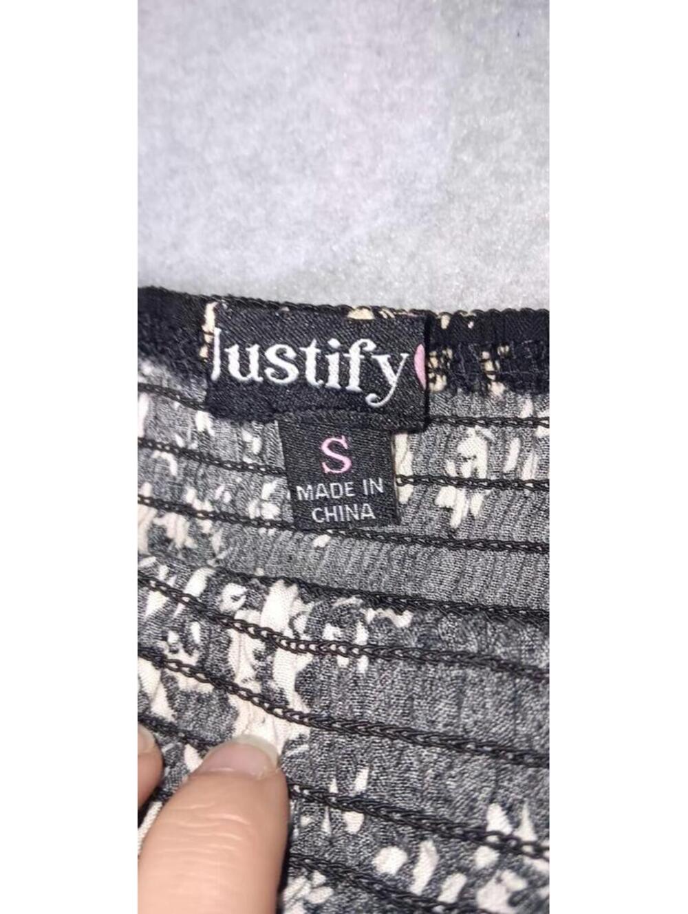 NWT! J For Justify Strapless Wide Leg High Slit Jumpsuit Romper Womens Size... - Picture 2 of 13